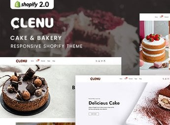 Clenu – Cake & Bakery Responsive Shopify 2.0 Theme