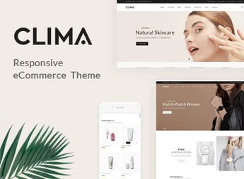 Clima – Responsive WooCommerce WordPress Theme