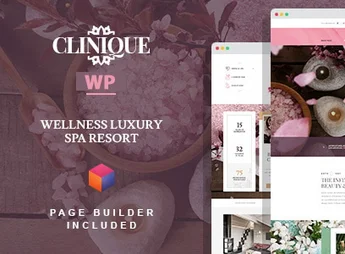 Clinique – Wellness Luxury Spa Resort WordPress Theme