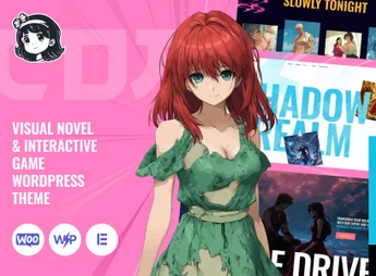 ComX – Visual Novel & Interactive Game WordPress Theme