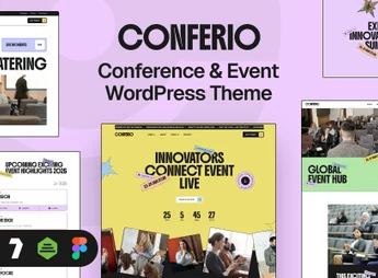 Conferio – Event Conference WordPress Theme