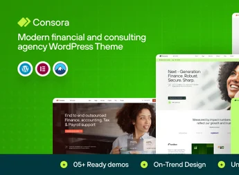 Consora – Business Finance & Consulting WordPress Theme