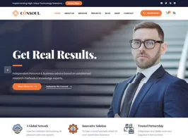 Consoul – Consulting Business WordPress Theme