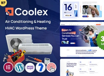 Coolex – Air Conditioning HVAC WordPress