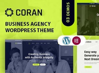 Coran – Business Agency WordPress Theme