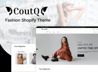 Coutq- Women Fashion Shopify theme