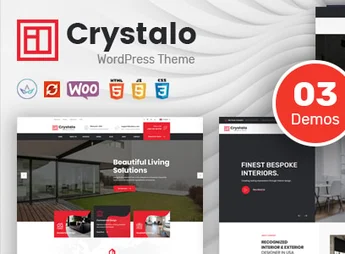 Crystalo – Architecture and Interior Design WordPress Theme