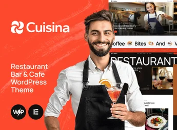 Cuisina – Restaurant Bar & Cafe WordPress Theme