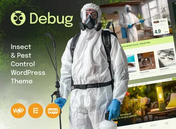 Debug – Insect Extermination & Pest Control WordPress Theme