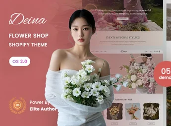 Deina – Flower Shop Shopify 2.0 Theme