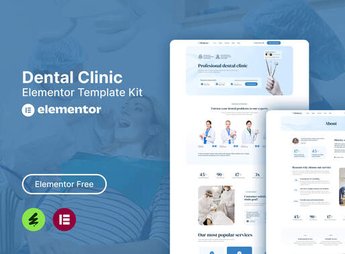 Dentcys – Dental Clinic Elementor Template Kit