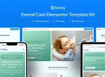 Denty – Dental Care Elementor Template Kit