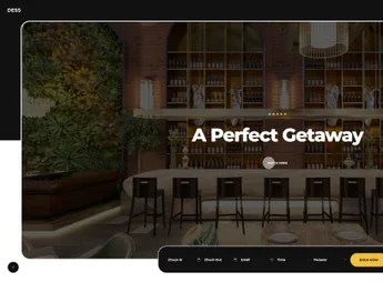 Dess – Hotel & Resort WordPress Theme