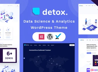 Detox – Data Science & Analytics WordPress Theme