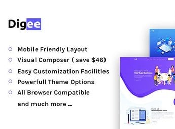 Digee – Digital Marketing Agency WordPress Theme