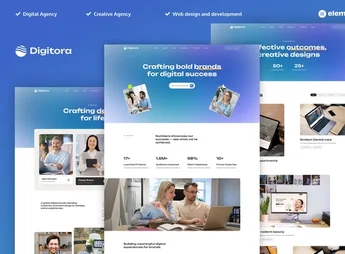 Digitora – Digital Agency Elementor Pro Template Kit