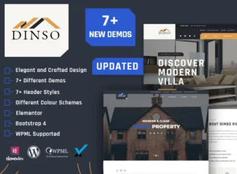 Dinso – Single Property & Apartment WordPress Theme