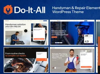 Do-It-All – Handyman & Repair Elementor WordPress Theme