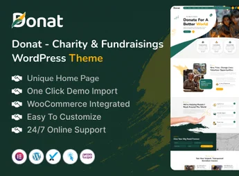 Donat – Charity & Fundraising WordPress Theme
