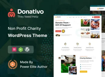 Donativo – NonProfit Fundraising Charity WordPress Theme