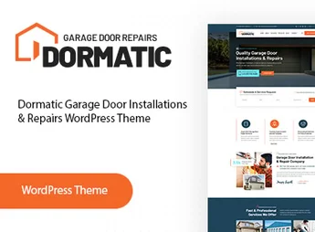 Dormatic – Garage Door Repair WordPress Theme