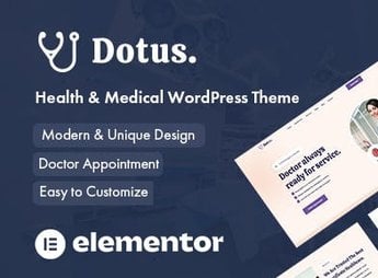 Dotus – Health & Medical WordPress Theme