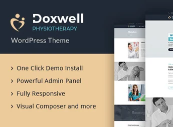 Doxwell – Physical Therapy WordPress Theme