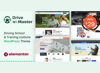 Drive Master – Driving School WordPress Theme