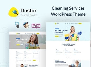 Dustar – Cleaning Services WordPress Theme
