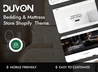 Duvon – Bedding, Mattress & Sleep Store Shopify 2.0 Theme | Home Decor