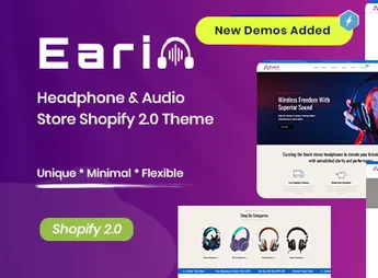 Earin – Headphone & Audio Store Shopify 2.0 Theme