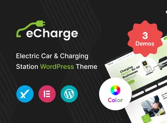 Echarge – Electric Vehicle Charging Station WordPress Theme