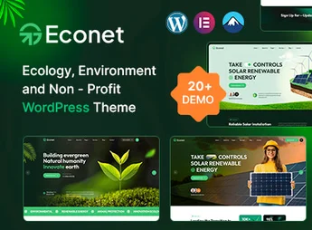 Econet – Ecology Environment & Nonprofit WordPress Theme