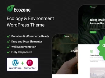Ecozone – Ecology & Environment WordPress Theme