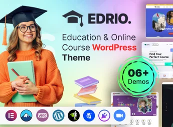 Edrio – Education & Online Course WordPress Theme