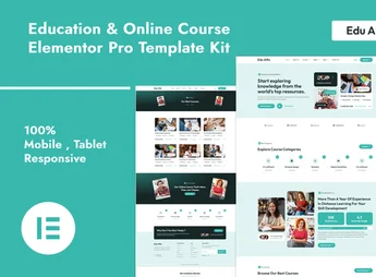 EduAlfa – Education & Online Course Elementor Pro Template Kit