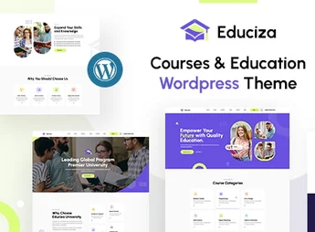 Educiza | Courses & Education WordPress Theme