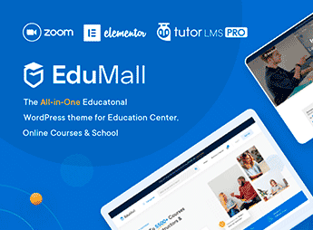 EduMall – Professional LMS Education Center WordPress Theme