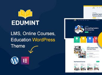 Edumint – LMS, Online Courses, Education WordPress Theme