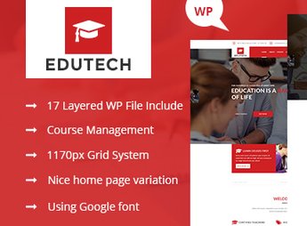 Edutech – Education WordPress Theme