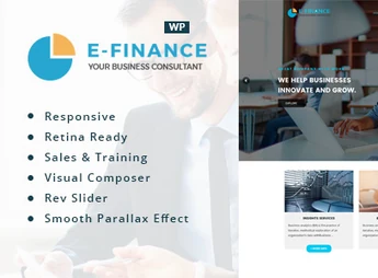 Efinance – Consultancy WordPress Theme