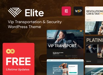 Elite – Vip Transportation & Security WordPress Theme