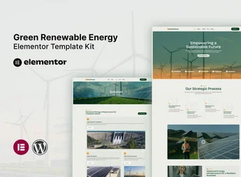 Enerforce – Green Renewable Energy Elementor Template Kit