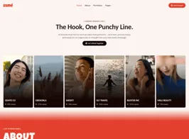 Esme – Content Creator & UGC Elementor Template Kit