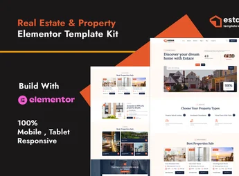 Estaze – Real Estate & Property Elementor Template Kit