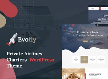 Evofly – Private Airline Charter WordPress Theme