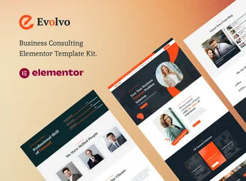 Evolvo – Business Consulting Elementor Template Kit