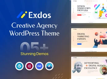 Exdos – Digital Agency WordPress Theme