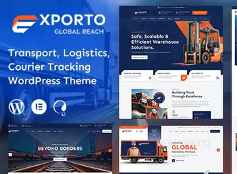 Exporto – Transportation & Logistics WordPress Theme