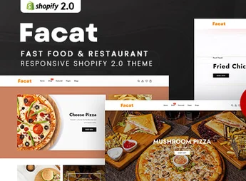 Facat – Fast Food & Restaurant Shopify 2.0 Theme